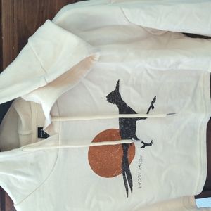 NWOT crop roadrunner hoodie
